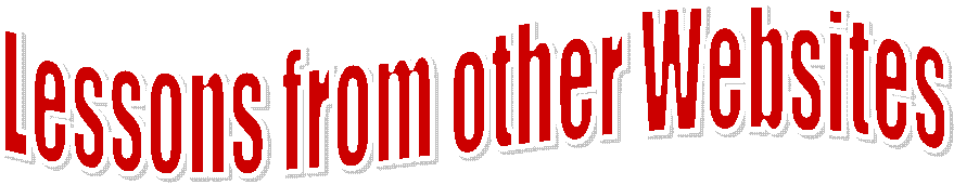 Lessons from other Websites